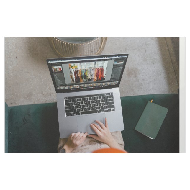 kammade cottan tyg (Yard)