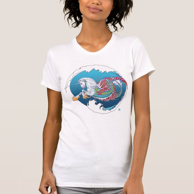 Kammar hem MinkfunktionslägeHippicorn damer 2017 Tee (Framsida)