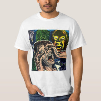 Kammare av konst för kylaklassikerhumorbok t-shirt