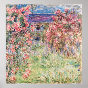 Kammaren bland Ro, Claude Monet Poster
