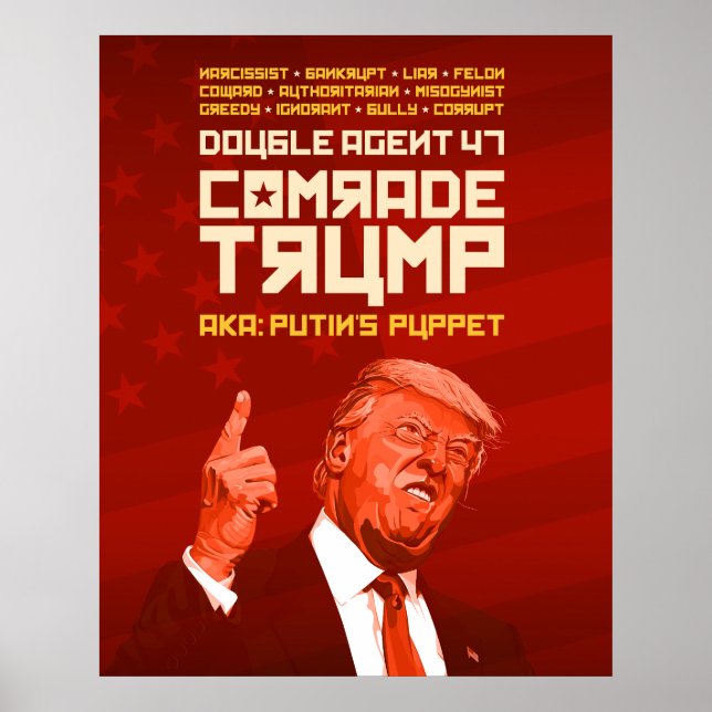 Kammaren: Dubblan Agent (Putins marionett) Poster (Framsidan)