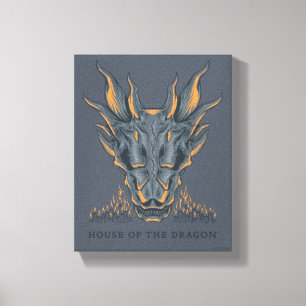 KAMMAREN FÖR DRAGON Balerion Candle Altar Canvastryck