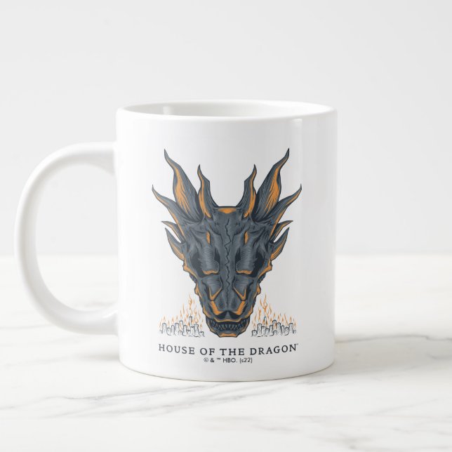 KAMMAREN FÖR DRAGON | Balerion Candle Altar Jumbo Mugg (Vänster)