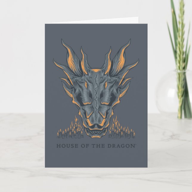 KAMMAREN FÖR DRAGON | Balerion Candle Altar Kort (Framsida)