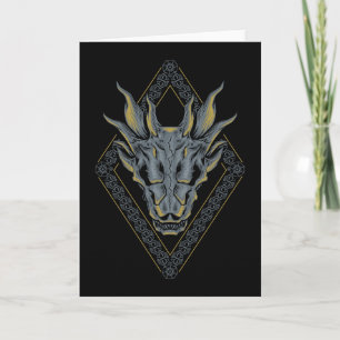 KAMMAREN FÖR DRAGON   Balerion Skull Diamond Kort