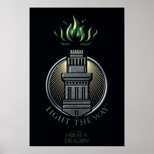 KAMMAREN FÖR DRAGON | House HighTowSigil Poster (Framsidan)