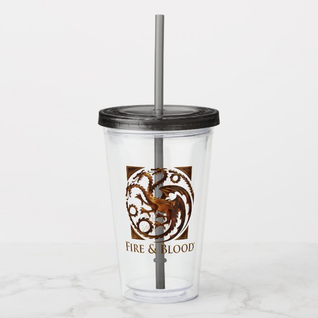 KAMMAREN FÖR DRAGON | House Targaryen Sigil Take Away Mugg (Framsida)