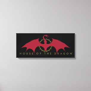 KAMMAREN FÖR DRAGON Red Dragon Graphic Canvastryck