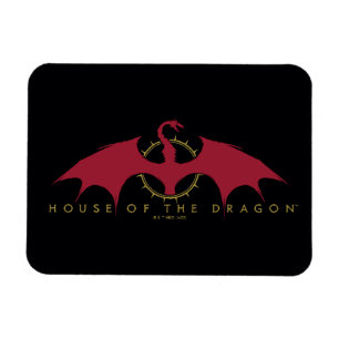 KAMMAREN FÖR DRAGON Red Dragon Graphic Magnet