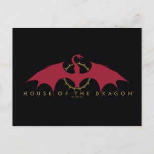 KAMMAREN FÖR DRAGON   Red Dragon Graphic Vykort