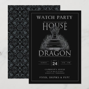 KAMMAREN FÖR DRAGON Watch-partiets inbjudan