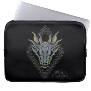 KAMMAREN FÖR DRAGONEN Balerion Skull Diamond Vap Laptop Fodral