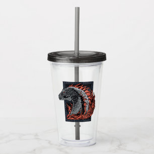 KAMMAREN FÖR DRAGONEN   Dragprofil i flamma Take Away Mugg