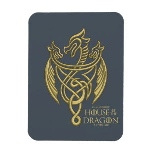 KAMMAREN FÖR DRAGONEN Golden Filigree Dragon Vap Magnet
