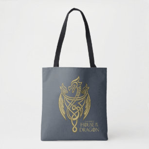 KAMMAREN FÖR DRAGONEN Golden Filigree Dragon Vap Tygkasse