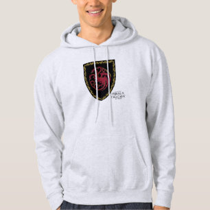 KAMMAREN FÖR DRAGONEN House Targaryen Vapensköld Hoodie