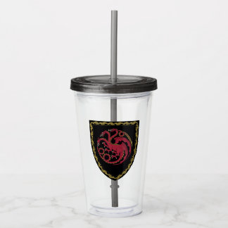 KAMMAREN FÖR DRAGONEN | House Targaryen Vapensköld Take Away Mugg