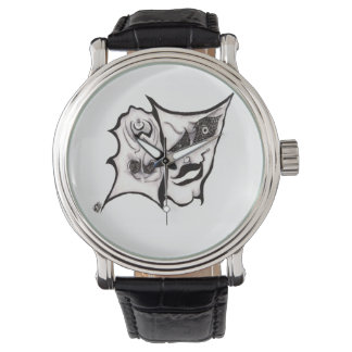 Kammaren för Tragedy Art Wrist Watch Armbandsur