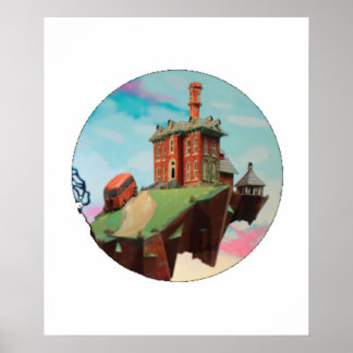 KAMMAREN I CERULEAN-HAVET POSTER