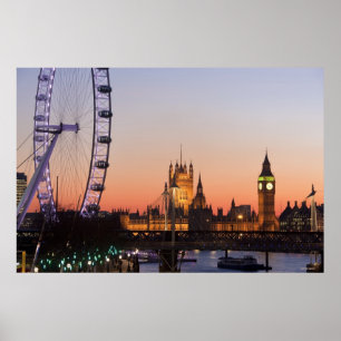 Kammaren i Öga och London Poster