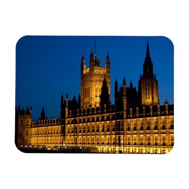 Kammaren på natten i staden magnet (Horisontell)