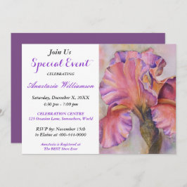 KAMMARENS VARNING AV PARTY HÄNDELSE INBJUDAN