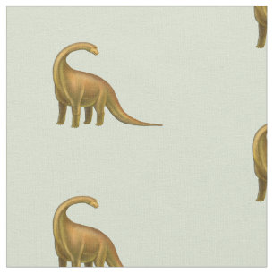 Kammat bomullstyg för Brachiosaurus Dinosaur Tyg