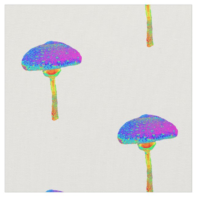 Kammat bomullstyg för champinjon anpassningsbar tyg (Närbild)