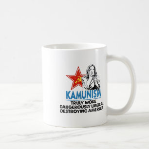 Kammunism Anti Kamala Vote Trump 2024 Funny Politi Kaffemugg