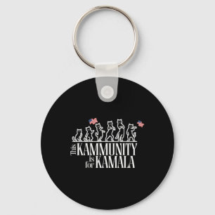 Kammunity är till för Kamala Patriotic Cats Americ Nyckelring