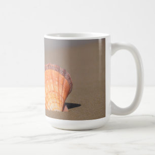 Kammussla Shell Crete, Grekland Kaffemugg