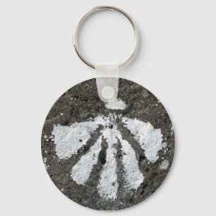 Kammusslasnäcka Keychain Nyckelring