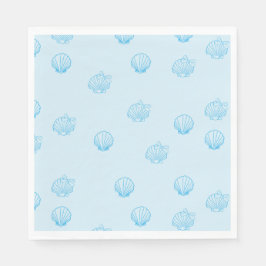 Kammusslor Kontur Minimalism Pappersservett