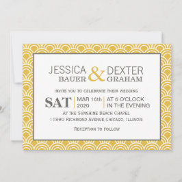 Kammusslor med lager inbjudningar