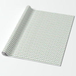 Kammusslor skal Garland omslagspapper Presentpapper