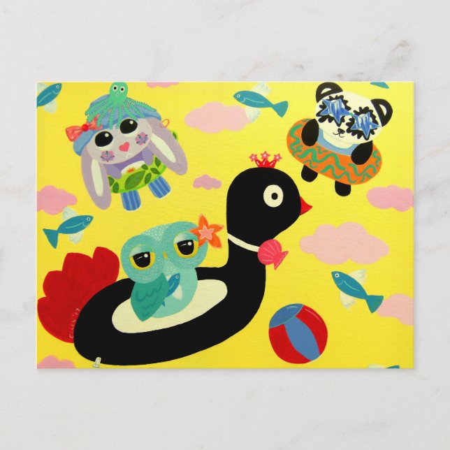 Kammusslor Vykort (Framsida)