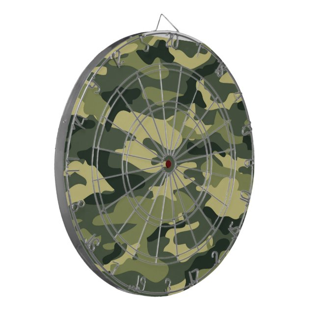 Kamoflauge Dartboard Darttavla (Vänstra Framsidan)