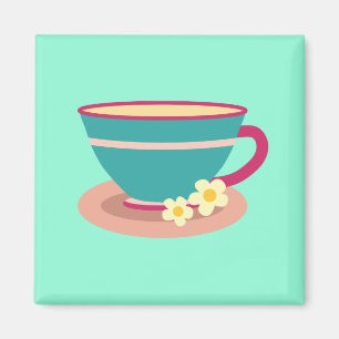 Kamomile te för te älskare magnet