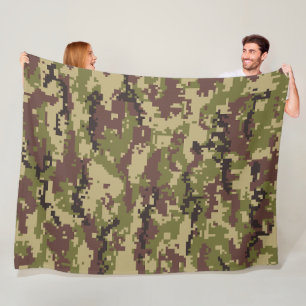 Kamouflage 3 60 x 80 Fleece Blanket