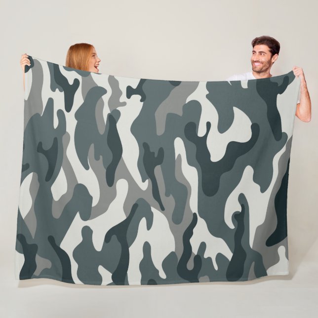 Kamouflage 4 60 x 80 Fleece Blanket (På plats)
