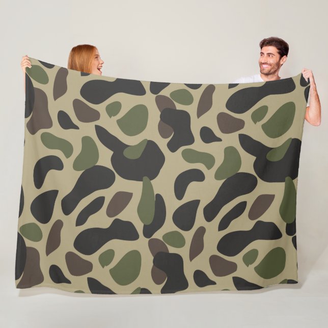 Kamouflage 5 60 x 80 Fleece Blanket (På plats)