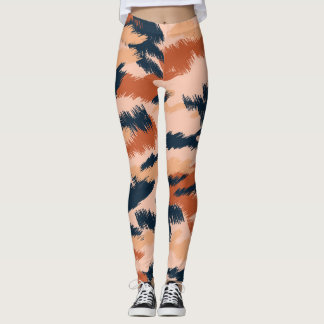 Kamouflage Abstrakt: Vintage Sömlöst Tapet. Leggings