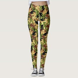 Kamouflage Bigfoot Patterned Leggings