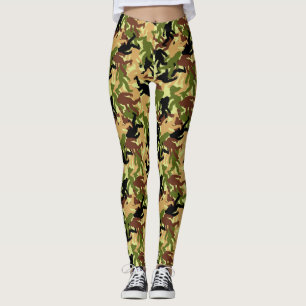 Kamouflage Bigfoot Patterned Leggings