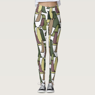 Kamouflage Birds Leggings