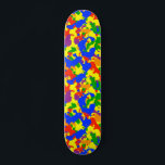 Kamouflage Camo Roligt Rainbow Mini Skateboard Bräda 18,5 Cm<br><div class="desc">Den här designen kan vara en personlig genom att välja anpassningsalternativet för att lägga till text eller göra andra ändringar. Om den här produkten har möjlighet att överföra designen till en annan artikel ska du vid behov justera designen så att den passar. Kontakta mig på colorflowcreations@gmail.com om du vill ha...</div>