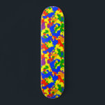 Kamouflage Camo Roligt Rainbow Mini Skateboard Bräda 18,5 Cm<br><div class="desc">Den här designen kan vara en personlig genom att välja anpassningsalternativet för att lägga till text eller göra andra ändringar. Om den här produkten har möjlighet att överföra designen till en annan artikel ska du vid behov justera designen så att den passar. Kontakta mig på colorflowcreations@gmail.com om du vill ha...</div>