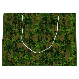 Kamouflage-dekoration för Woodland Stil Digital Gr