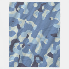 kamouflage fleece filt