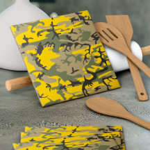 Kamouflage för gult och Grönt, militär, armé